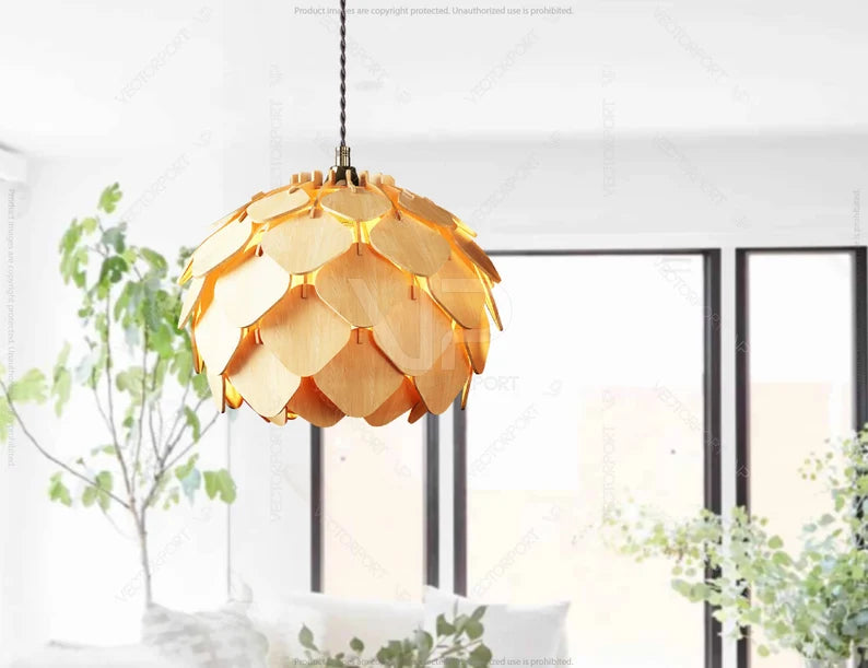 Scandinavian Cone Hanging Light