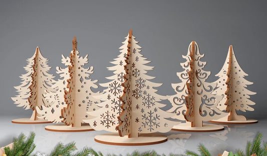 Woodland Christmas Tree Collection