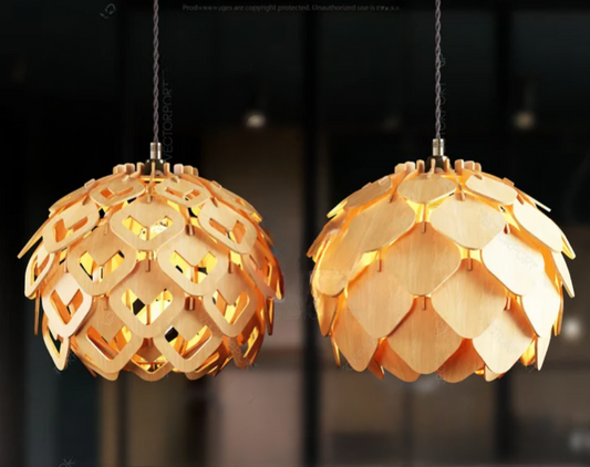 Scandinavian Cone Hanging Light